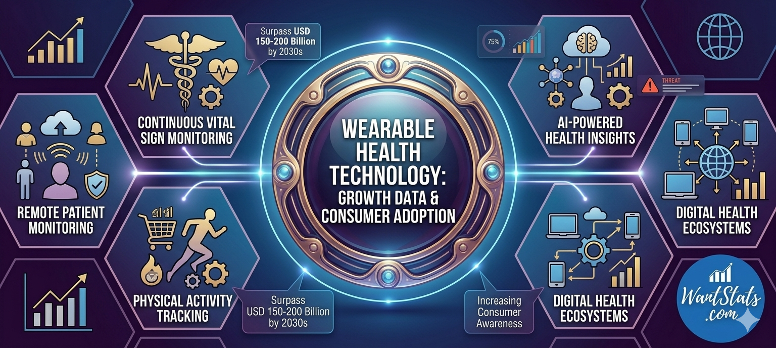 Wearable Health Technology Market-Growth Data and Consumer Adoption